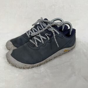 Merrell Barefoot Vapor Glove 3 Shoes Women’s 8.5 Blue Running Trail Vibram